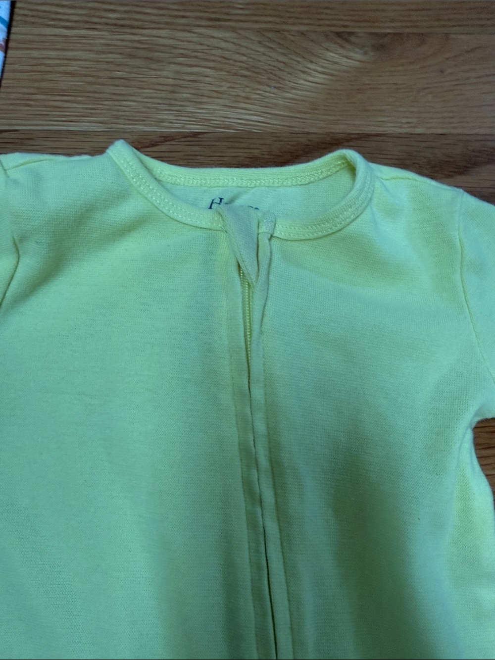 Burt's Bees Baby/Hanes, White Floral, Watermelon, Yellow, One-Piece Pajamas 18M - Picture 12 of 12